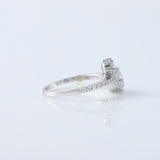 Three Stone Lab Grown Diamond Mickey Mouse Ring