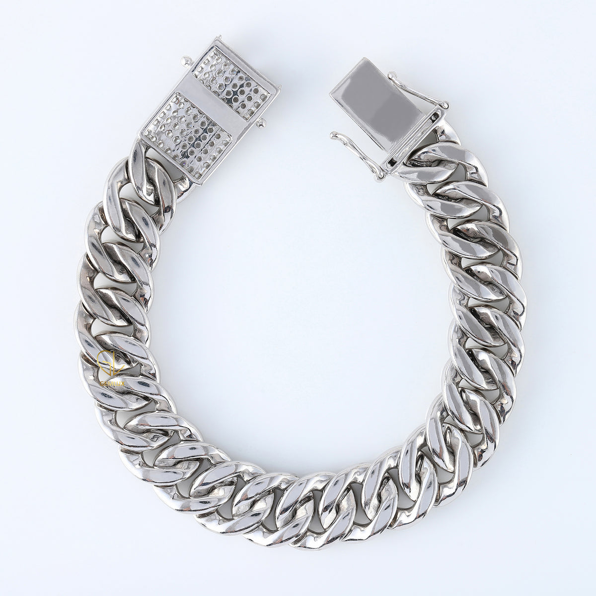 Iced Out Lab Grown Diamond Cuban Hip Hop Bracelet