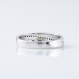 Micro Pave Set Round Moissanite Diamond Wedding Band
