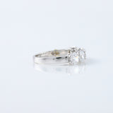 Five Stone Round Cut Lab Grown Diamond Wedding Ring