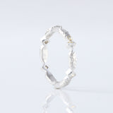 Art Deco Princess Cut Moissanite Filigree Engagement Ring