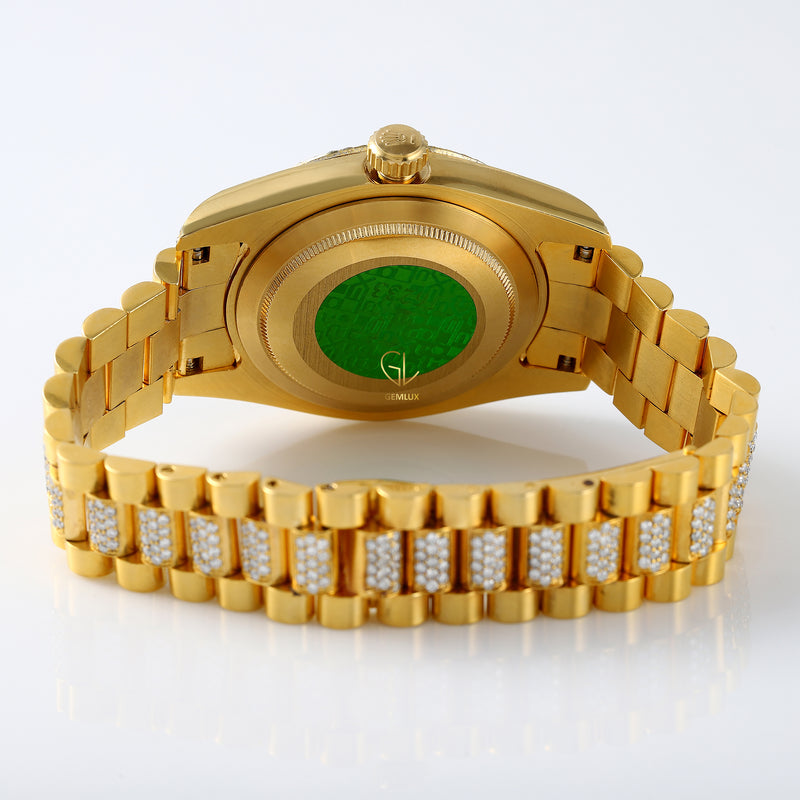 Lab Grown Diamond Day Date Presidential Watch For Men