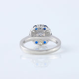 Heart & Arrows Round Cut Lab Grown Classic Brilliant Cut Bridal Ring