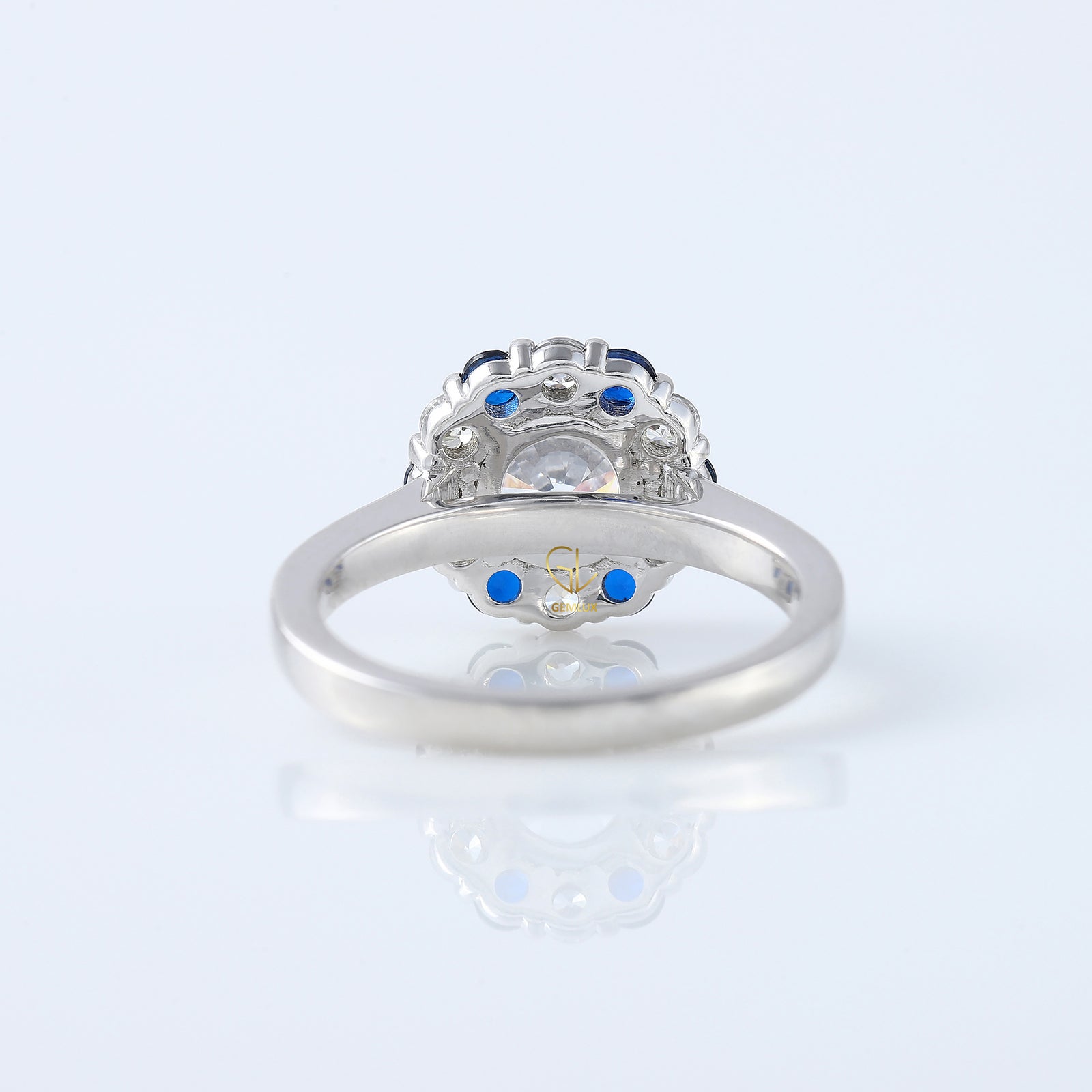 Heart & Arrows Round Cut Lab Grown Classic Brilliant Cut Bridal Ring