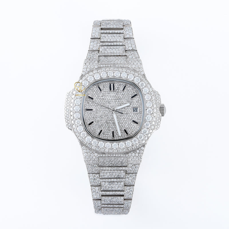 Pass Diamond Tester Iced Out VVS Moissanite Watch