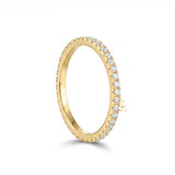 Lab Grown Diamond Delicate Eternity Wedding Band