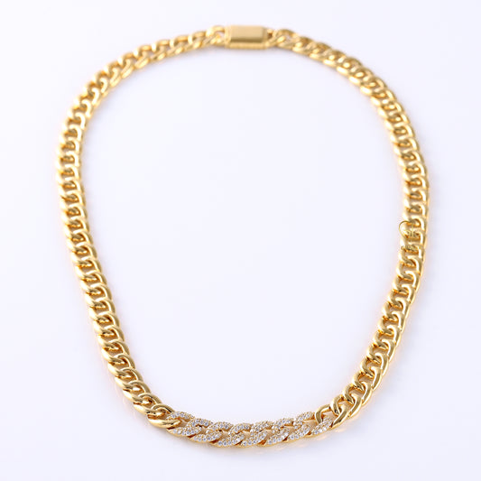 Lab Grown Cuban Link Hip Hop Chain