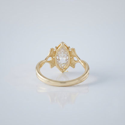 Elegant Ginkgo Leaf Inspired Design | By Gemlux Jewels