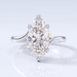 Marquise Diamond Ring | By Gemlux Jewels