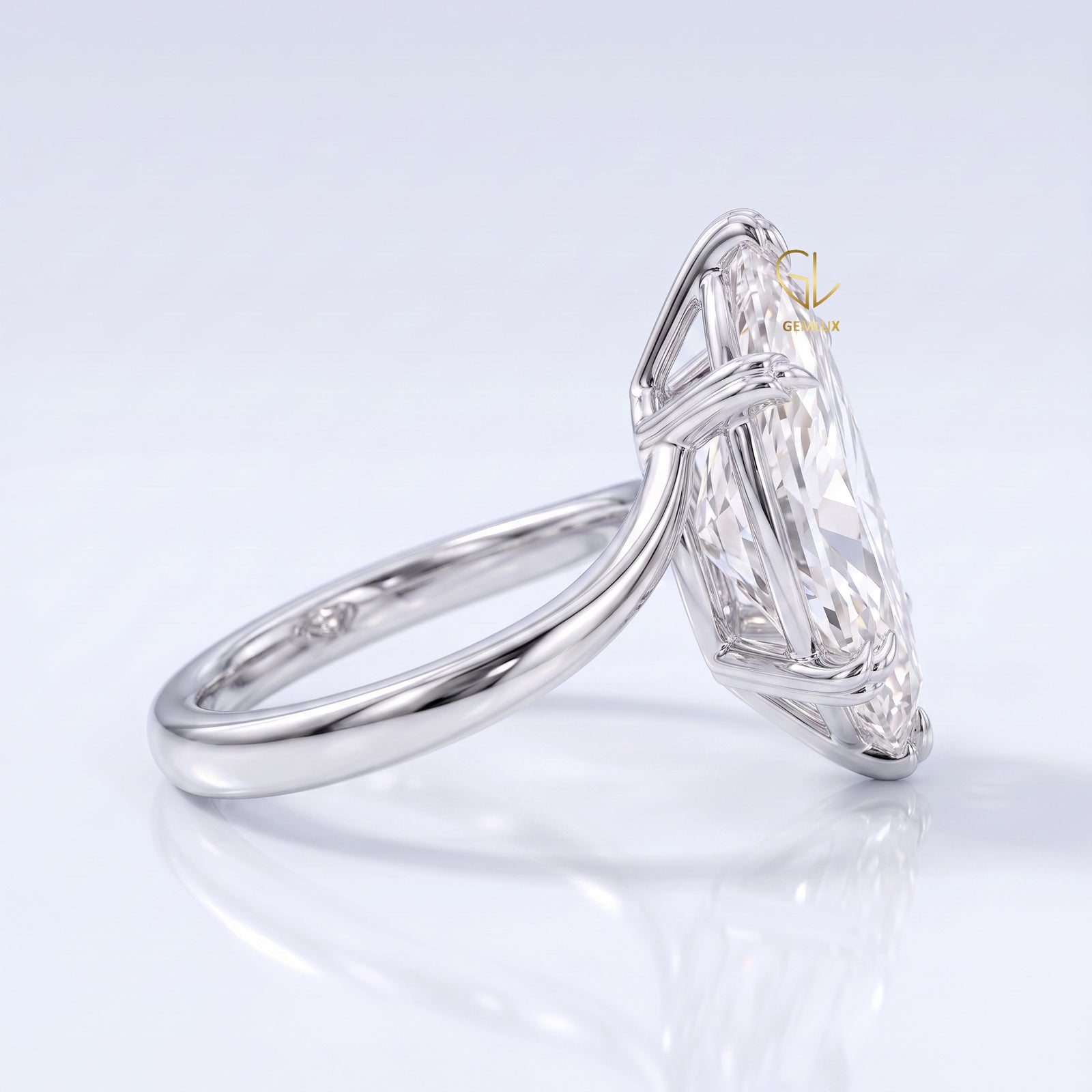 Marquise Diamond Ring | By Gemlux Jewels