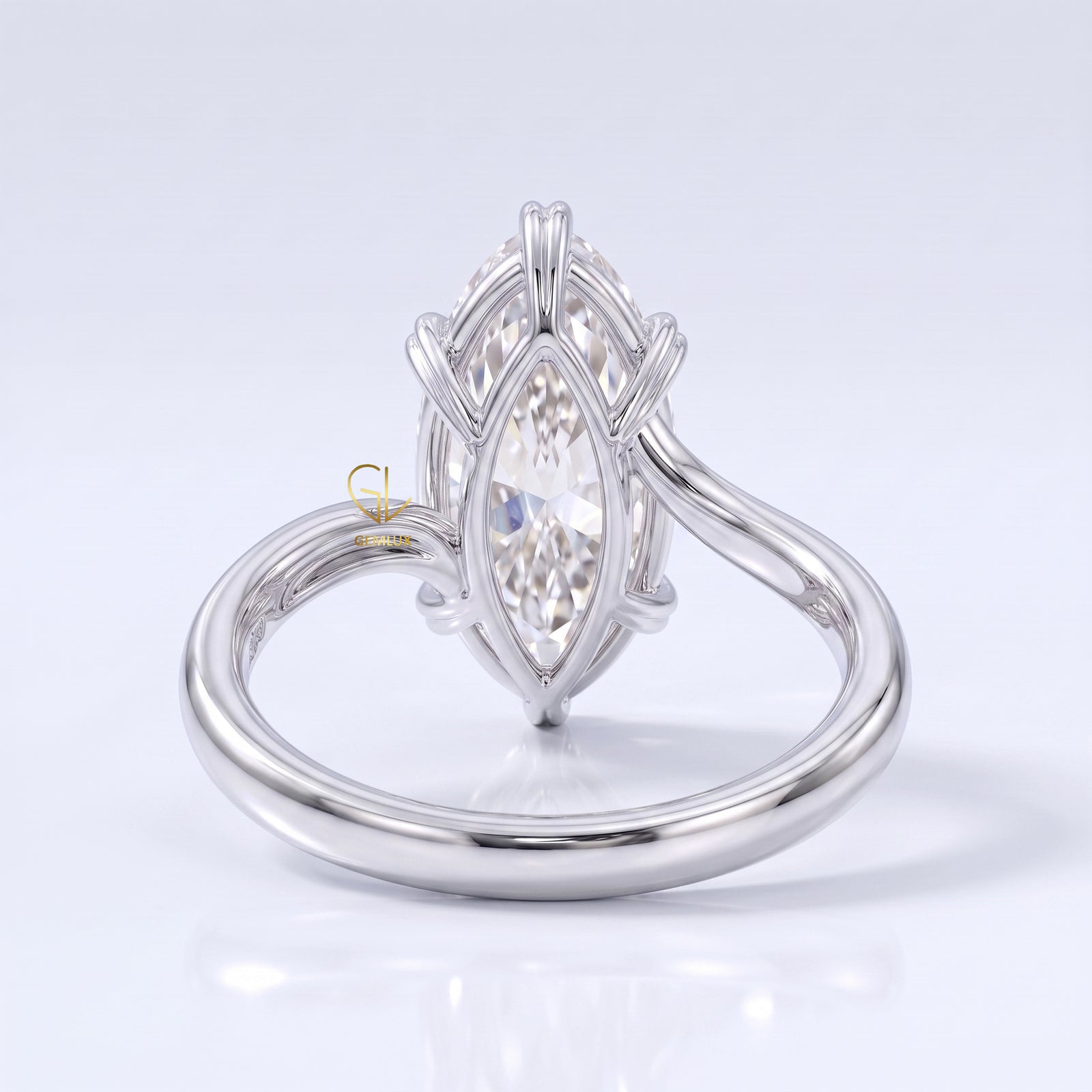 Marquise Diamond Ring | By Gemlux Jewels
