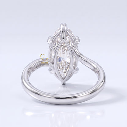 Marquise Diamond Ring | By Gemlux Jewels