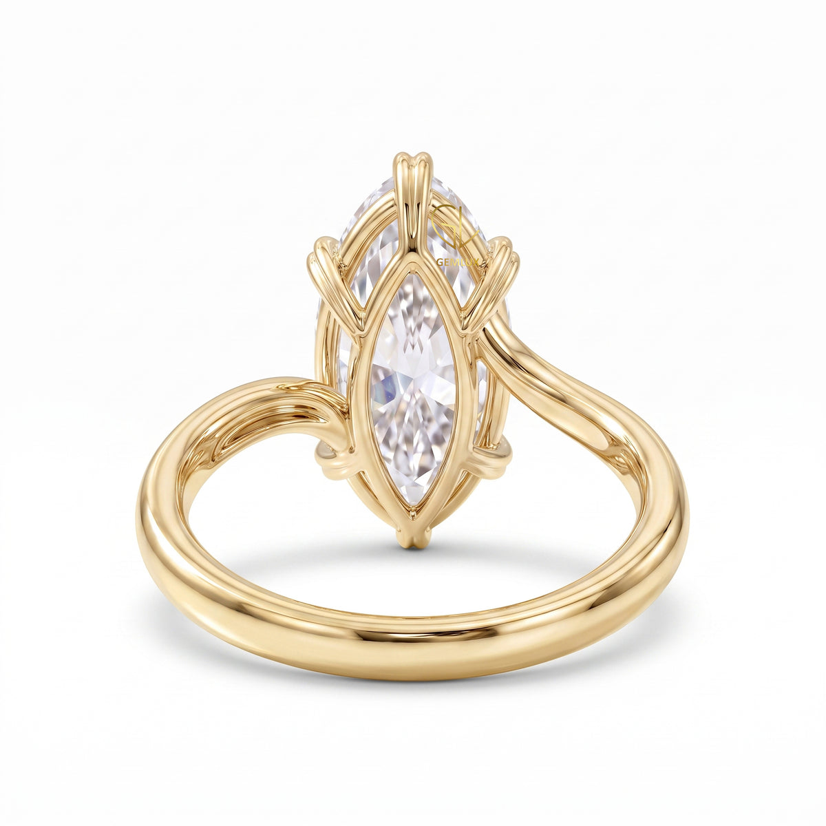 Marquise Diamond Ring | By Gemlux Jewels