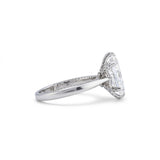 Marquise Cut Lab Grown Diamond Solitaire Engagement Ring 8