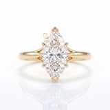 Six Prong Cathedral Ring | By Gemlux Jewels