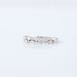 Marquise & Round Cut Lab Grown Half Eternity Band
