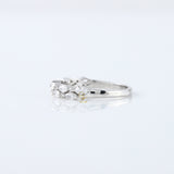 Marquise & Round Cut Lab Grown Half Eternity Band