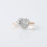 Oval Cut Moissanite Diamond Vintage Engagement Ring