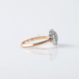 Oval Cut Moissanite Diamond Vintage Engagement Ring
