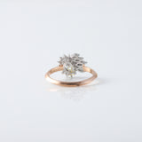Oval Cut Moissanite Diamond Vintage Engagement Ring