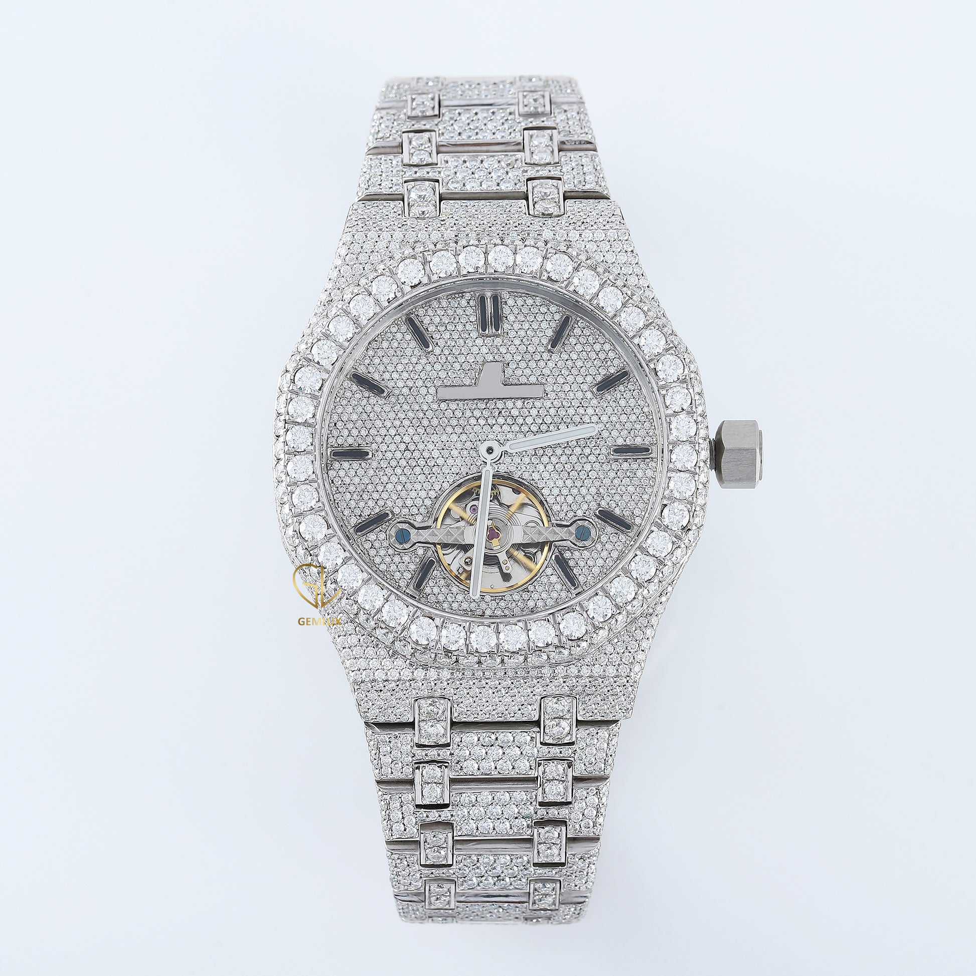 Pass Diamond Tester Iced Out D VVS Moissanite Watch
