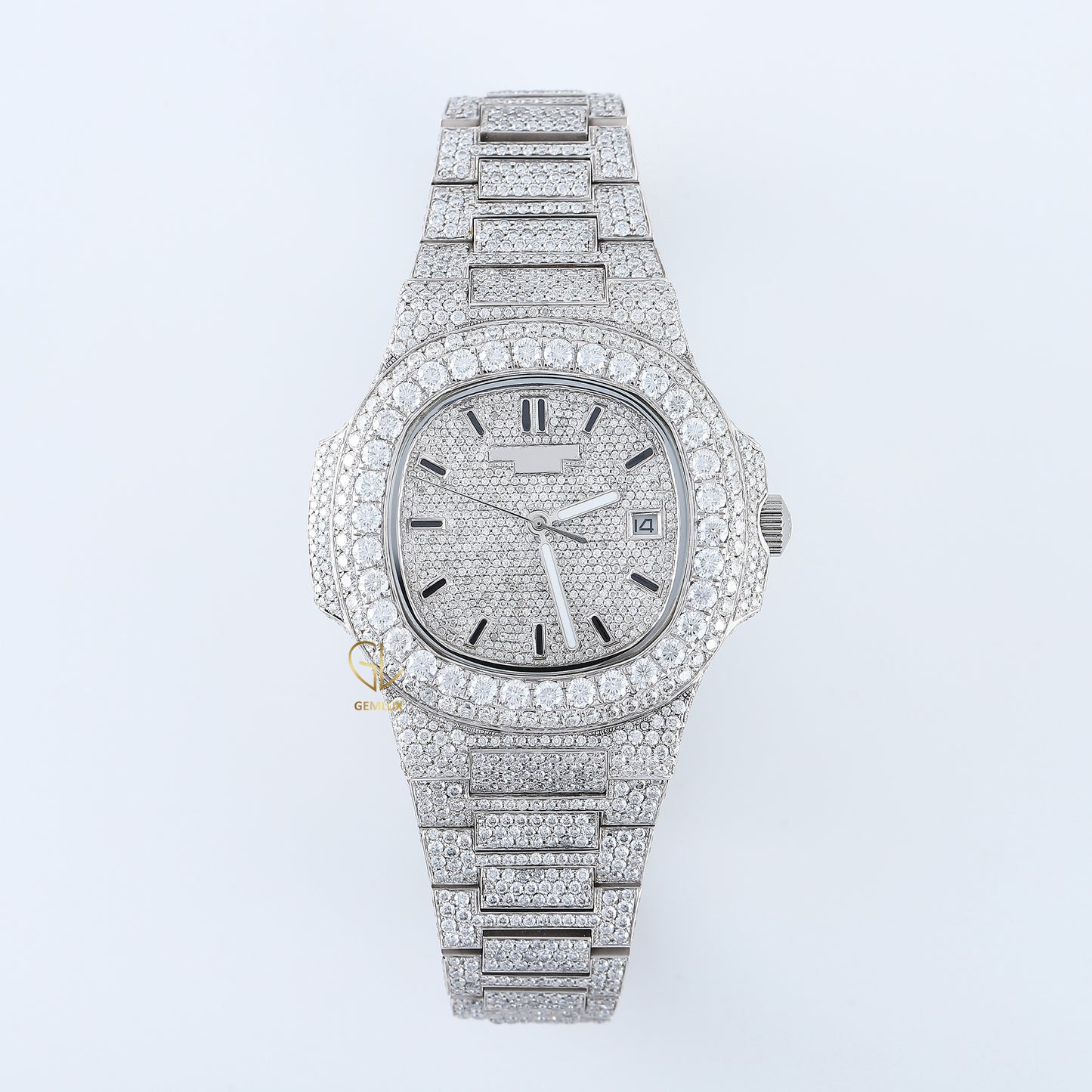 Pass Diamond Tester Iced Out VVS Moissanite Watch