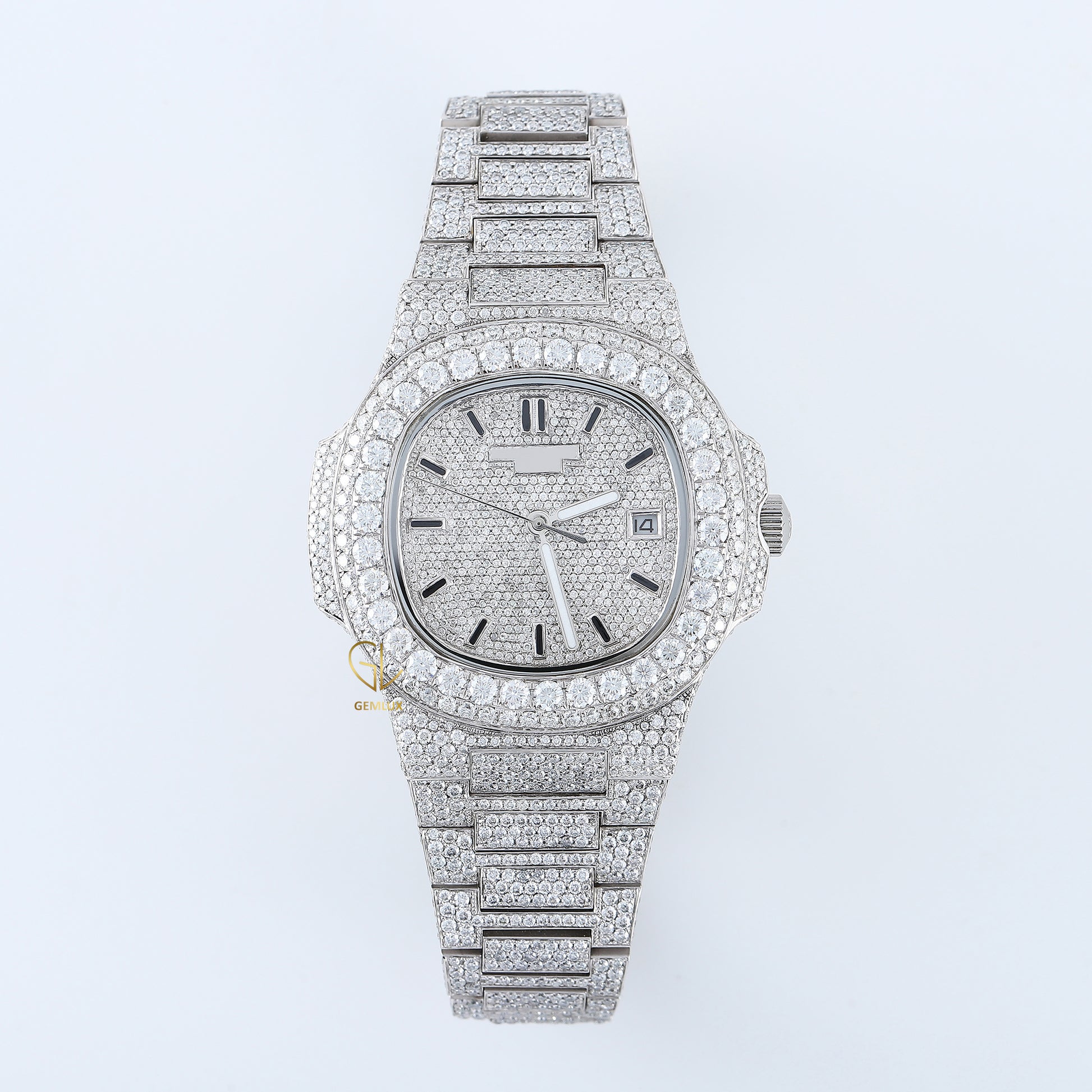 Pass Diamond Tester Iced Out VVS Moissanite Watch