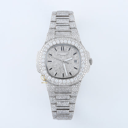 Pass Diamond Tester Iced Out VVS Moissanite Watch