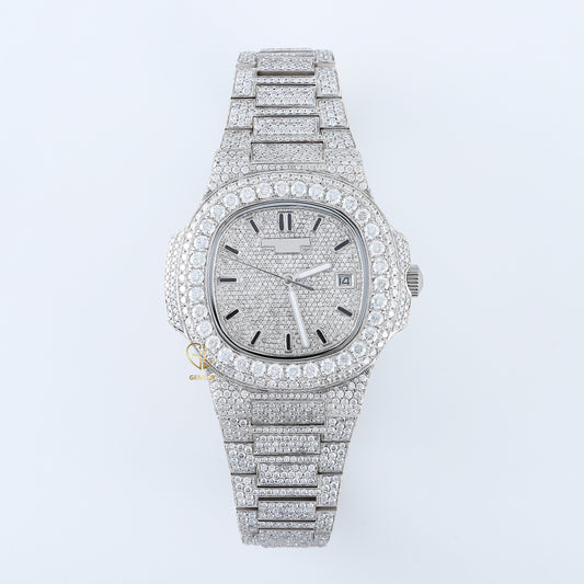 Pass Diamond Tester Iced Out VVS Moissanite Watch