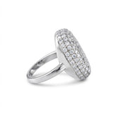 Round Cut Moissanite Diamond Twilight Bella Engagement Ring