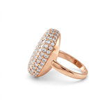 Round Cut Moissanite Diamond Twilight Bella Engagement Ring