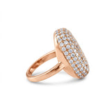 Round Cut Moissanite Diamond Twilight Bella Engagement Ring
