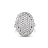 Round Cut Moissanite Diamond Twilight Bella Engagement Ring