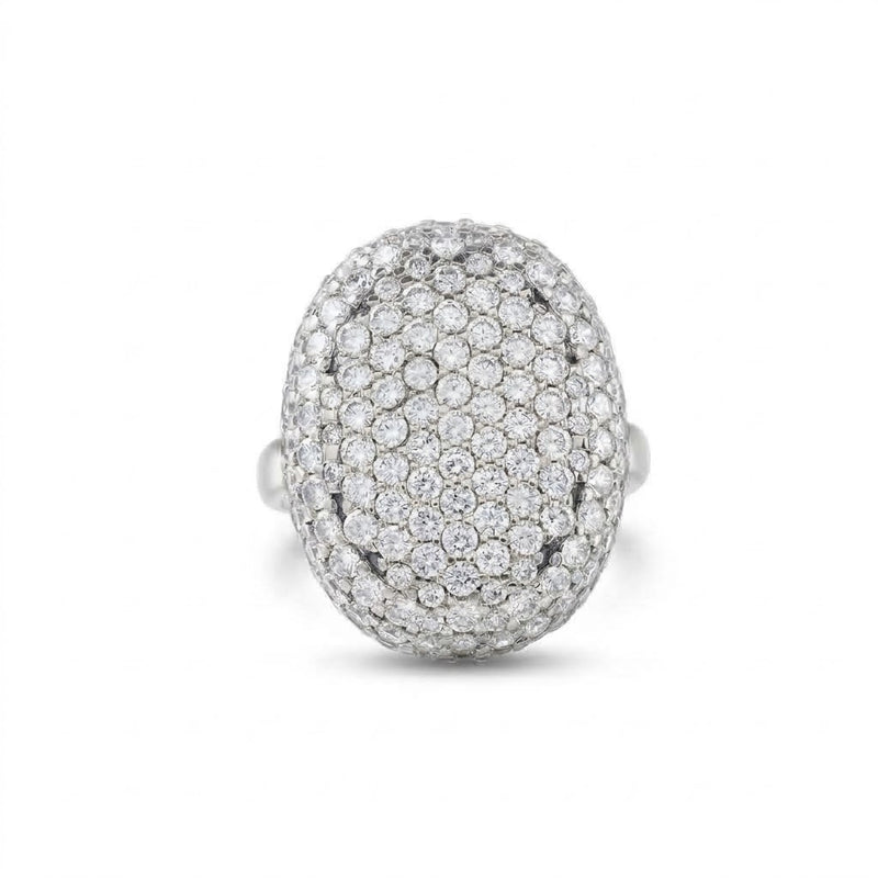 Round Cut Moissanite Diamond Twilight Bella Engagement Ring