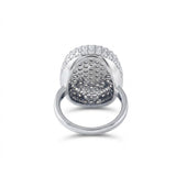Round Cut Moissanite Diamond Twilight Bella Engagement Ring