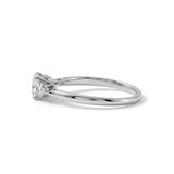 Round Cut Moissanite Seven Stone Ring