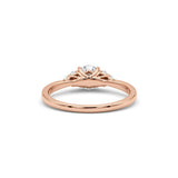 Round Cut Moissanite Seven Stone Ring