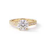 Round Hearts & Arrows Lab Grown Diamond 