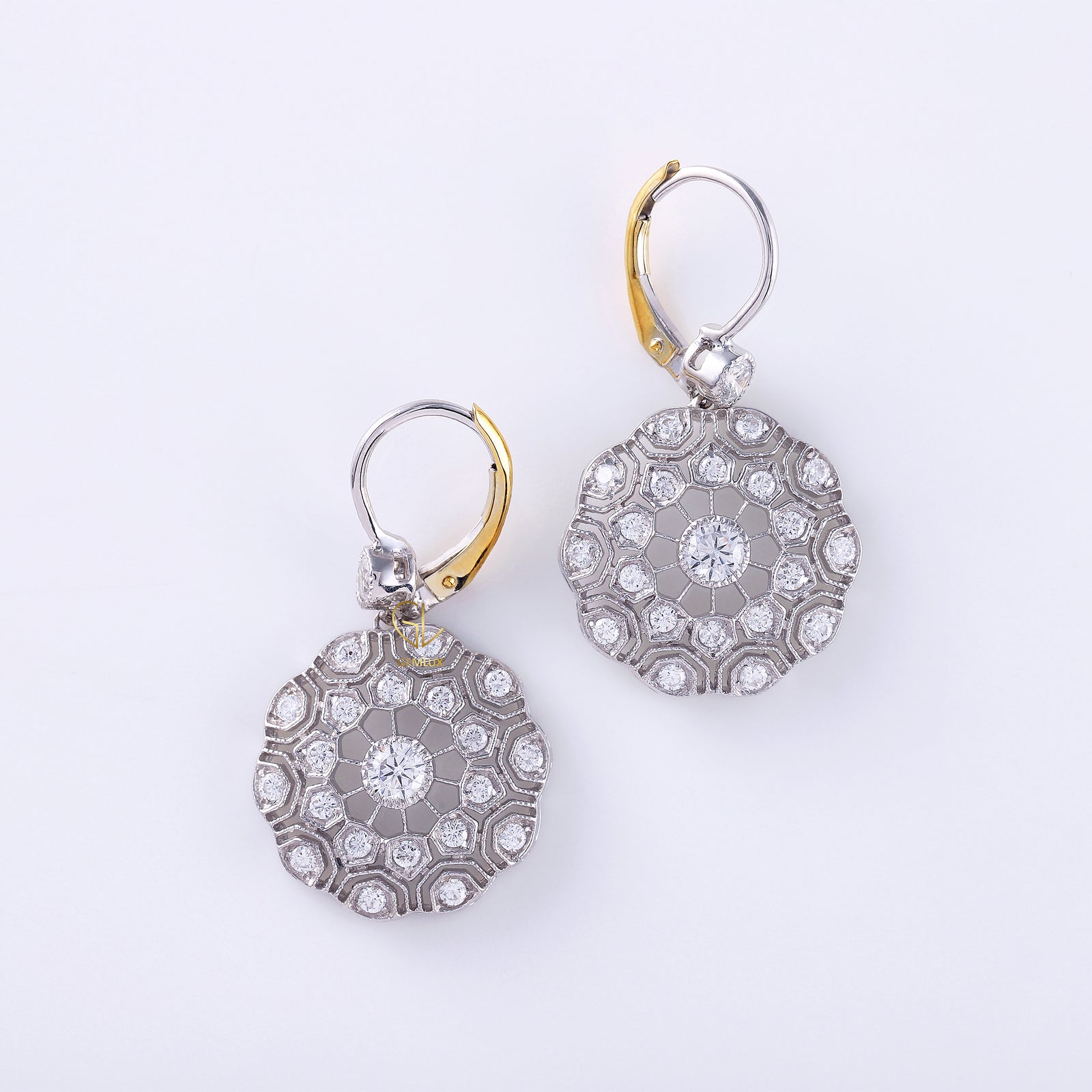 Vintage Inspired Antique 1920's Earrings