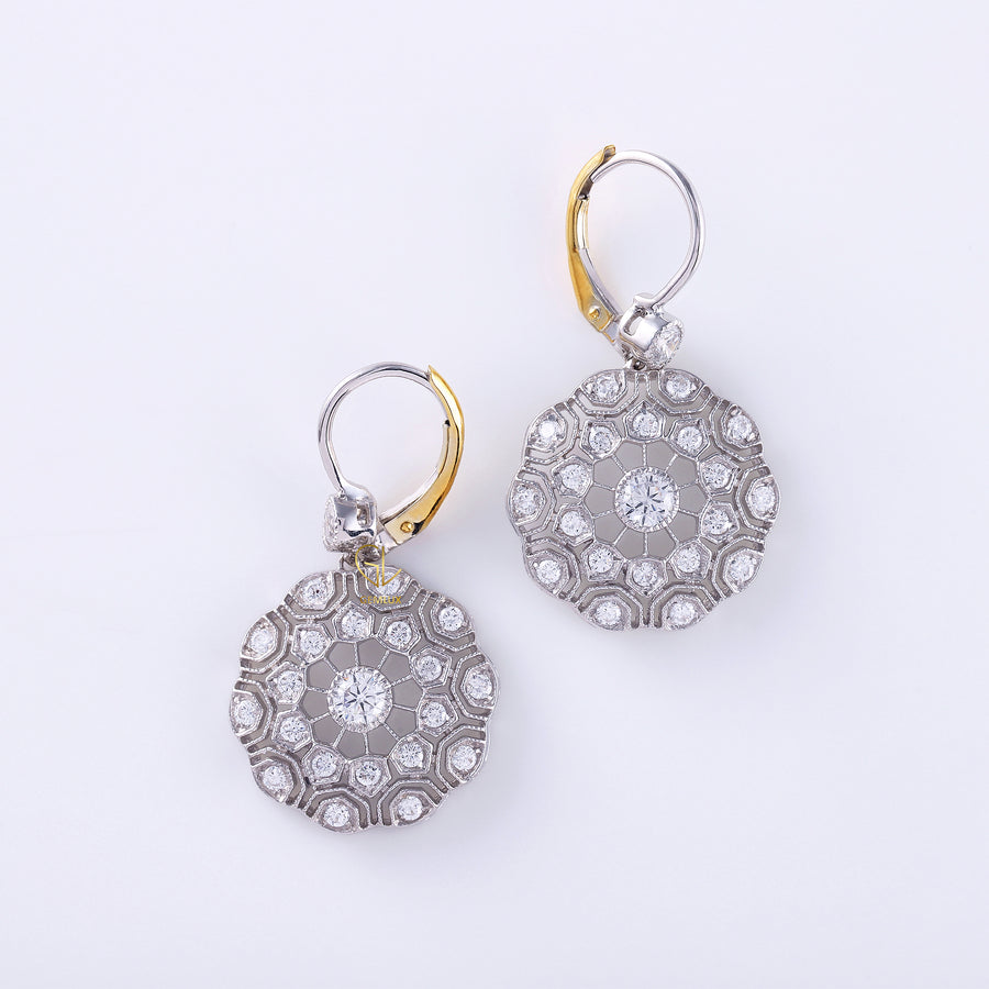 Vintage Inspired Antique 1920's Earrings