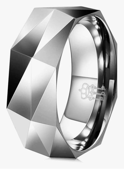 Custom order for Tyler 4 bands in 935 Germans silver 1st part payment