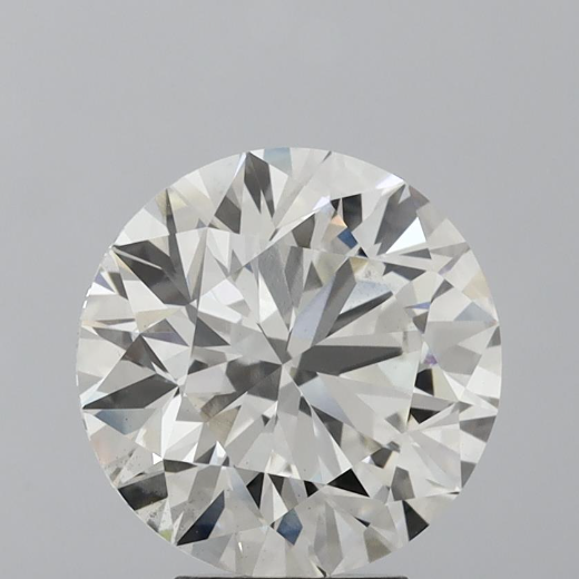 5.06 CT VS1 Round Cut I Color CVD Diamond For Engagement Ring