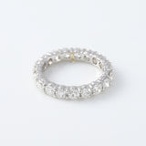 Round Cut Moissanite Eternity Wedding Band eternity ring eternity band ring​ eternity rings​ eternity rings for women wedding band​s diamond wedding bands​ moissanite bands