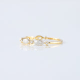 Alternative Stone Lab Grown Diamond Matching Eternity Band