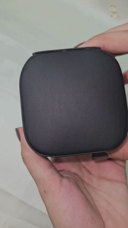 Crown Shaped Pear Cut Moissanite 5 Stone Ring